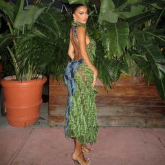 Liana Tassel Dress Fashion Closet Clothing