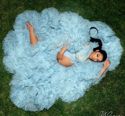 Lilly Fluffy Tulle Sexy Robe Fashion Closet Clothing