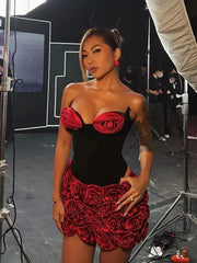 Lizzy Bandage Skirt Set Fashion Closet Clothing