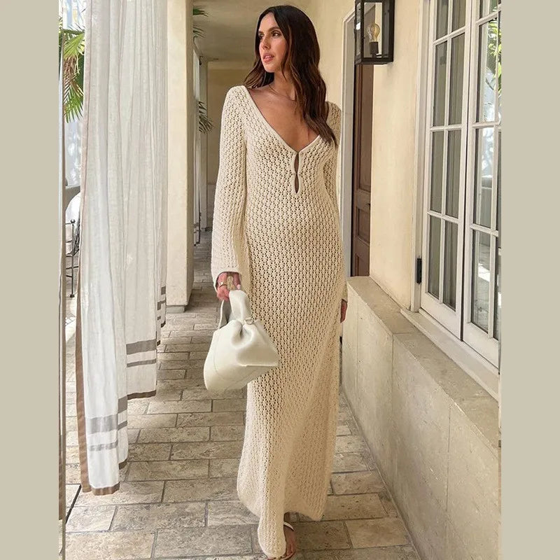 Long Beach Knit Maxi Dress Long Beach Knit Maxi Dress