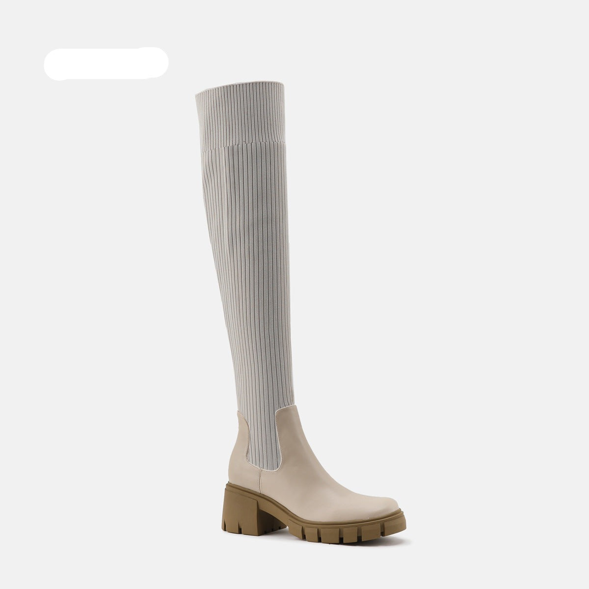 Long Socks Boots- Nude Fashion Closet Clothing