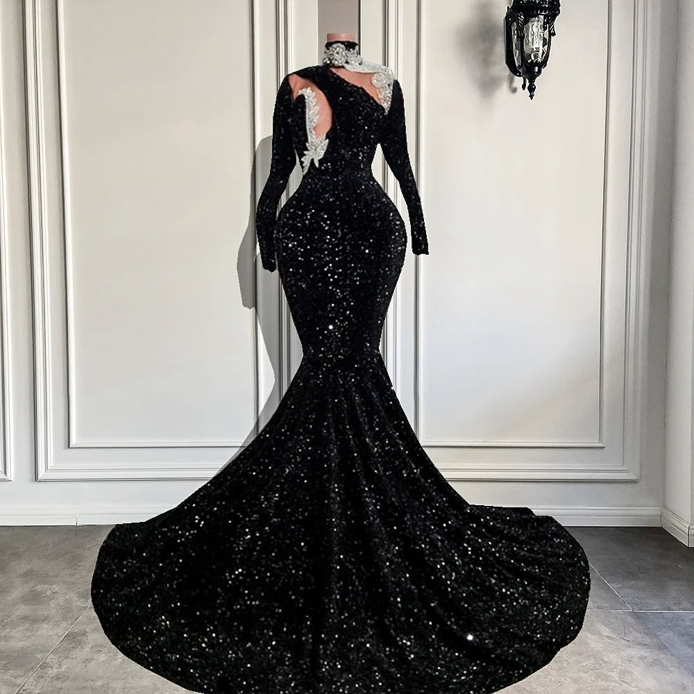 Lori Sequined Maxi Dress Fashion Closet Clothing