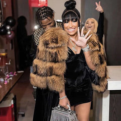 Luxury Furry Jacket Fashion Closet Clothing