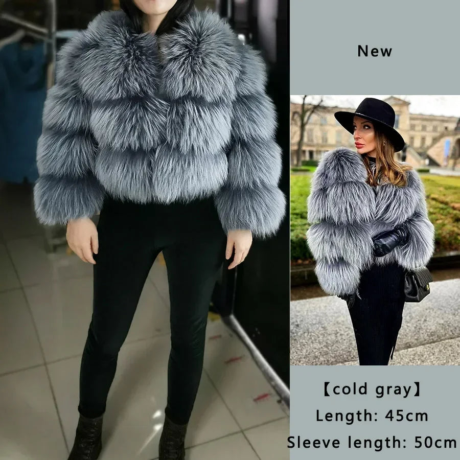 Luxury Furry Jacket Fashion Closet Clothing
