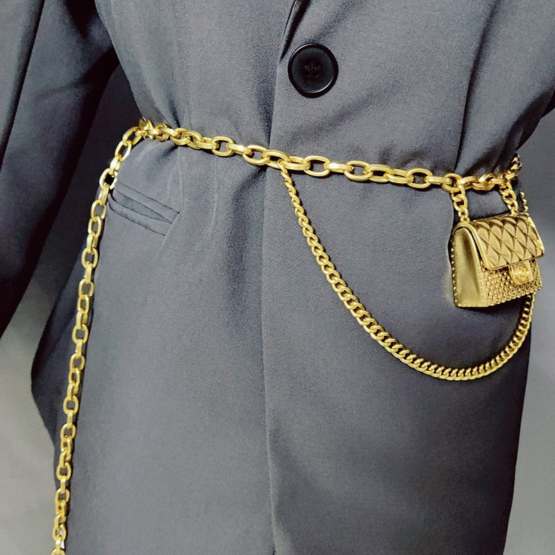 Luxury Mini Chain Belt Bag Fashion Closet Clothing