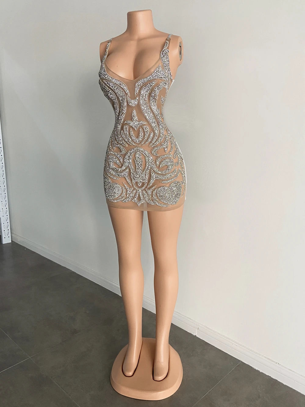 Maddi Luxury Mini Dress Fashion Closet Clothing