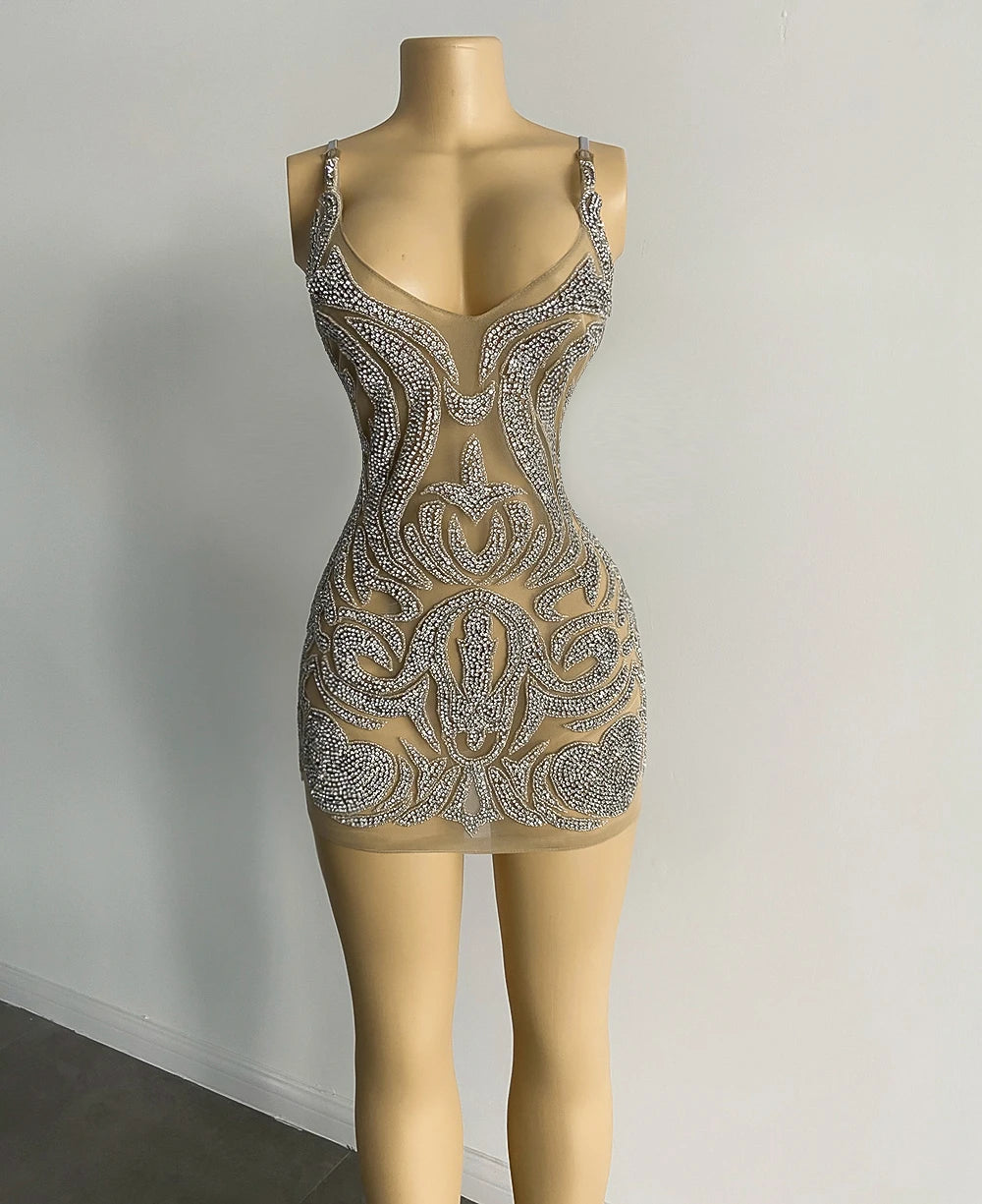 Maddi Luxury Mini Dress Fashion Closet Clothing