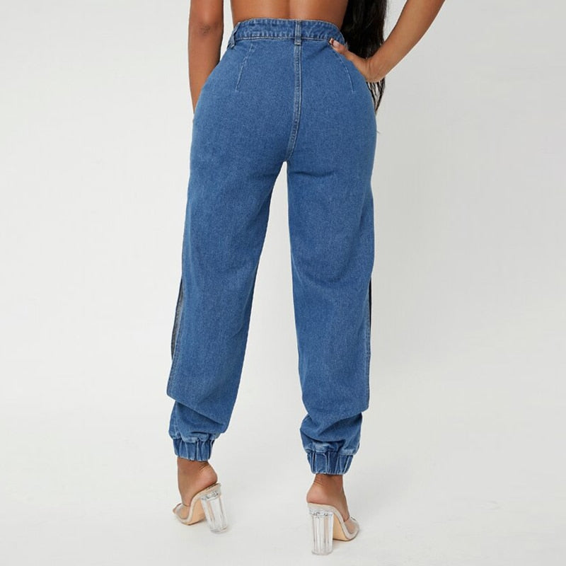 Split side shops jeans