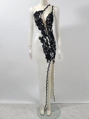 Malanda Bandage Maxi Dress Fashion Closet Clothing