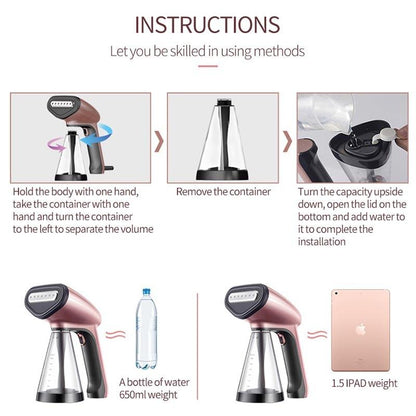 Manageable Portable Garment Steamer Clothes Iron Fashion Closet Clothing