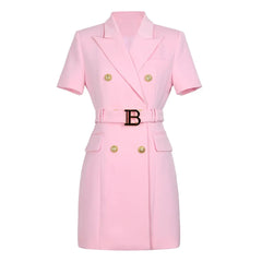 Melania Blazer Dress Fashion Closet Clothing
