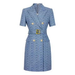 Melania Blazer Dress Fashion Closet Clothing