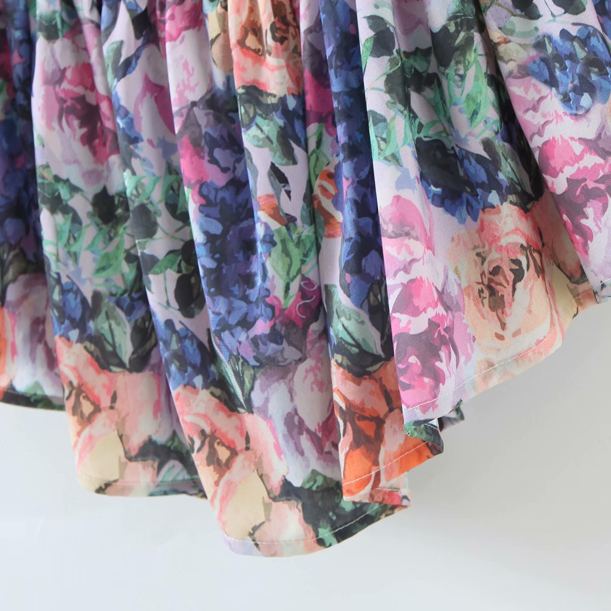 Milani Vintage Floral Mini Dress Fashion Closet Clothing