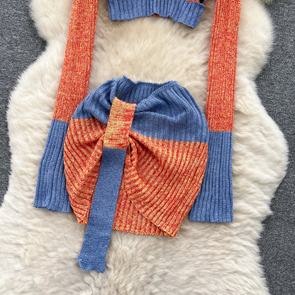 Miranda Knit Skirt Set Fashion Closet Clothing