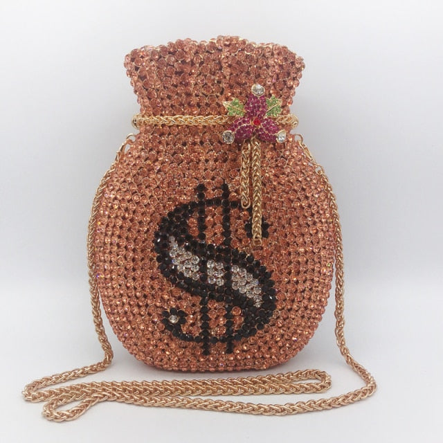 Money Luxury Diamond Bag Fashion Closet Clothing