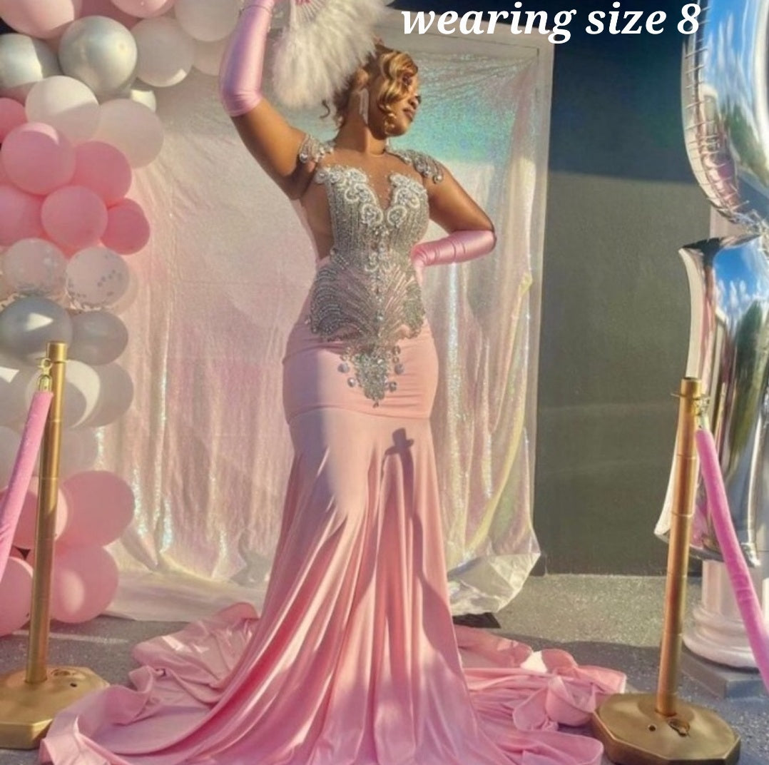 Monika Mermaid Dress Fashion Closet Clothing