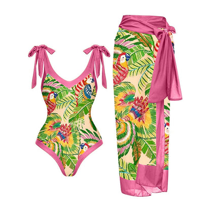 Monokini Swimsuit Set Fashion Closet Clothing