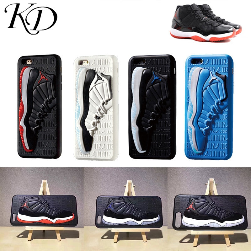 NBA 3D Basketball Shoes iPhone Case Fashion Closet Clothing