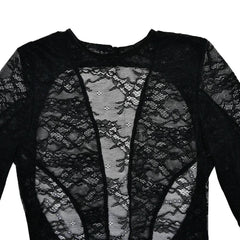 Naisha Mesh Sheer Jumpsuit Fashion Closet Clothing