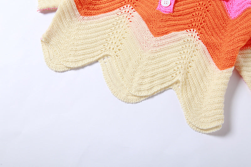 Nancy Knit Crochet Skirt Set Fashion Closet Clothing