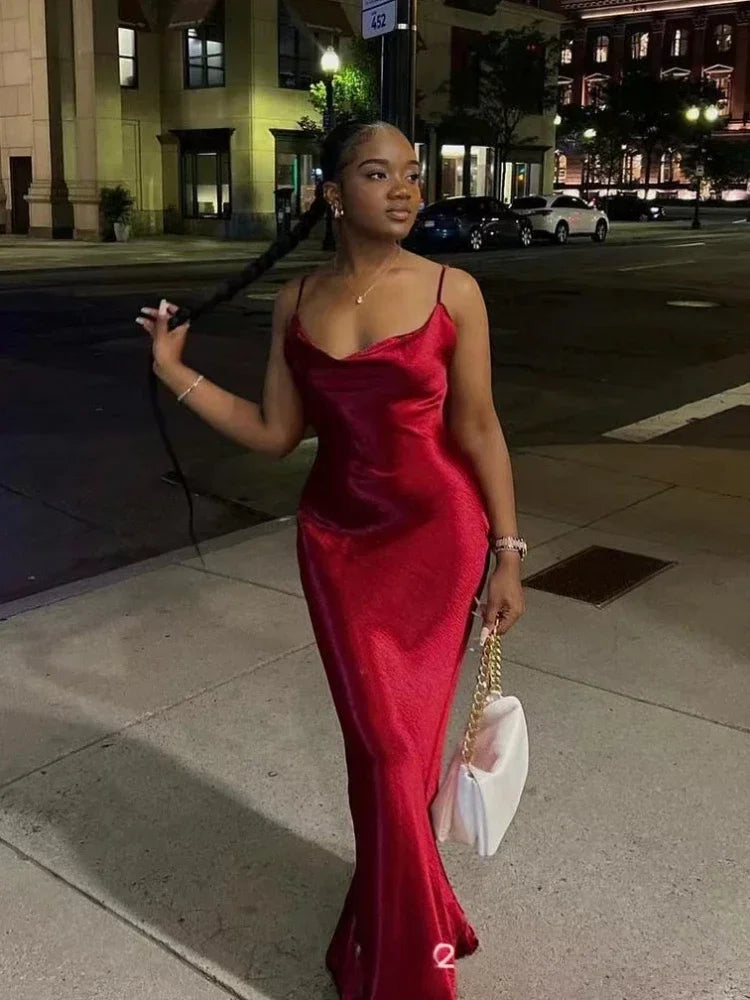 Nova Satin Maxi Dress – Fashion Closet Clothing Nova Satin Maxi Dress – Fashion Closet Clothing