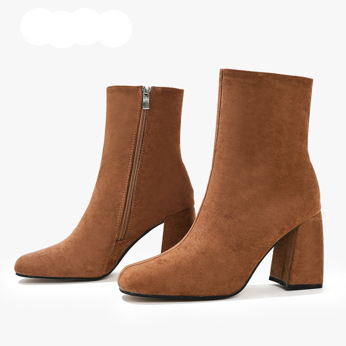 Nude Suede Boots Fashion Closet Clothing