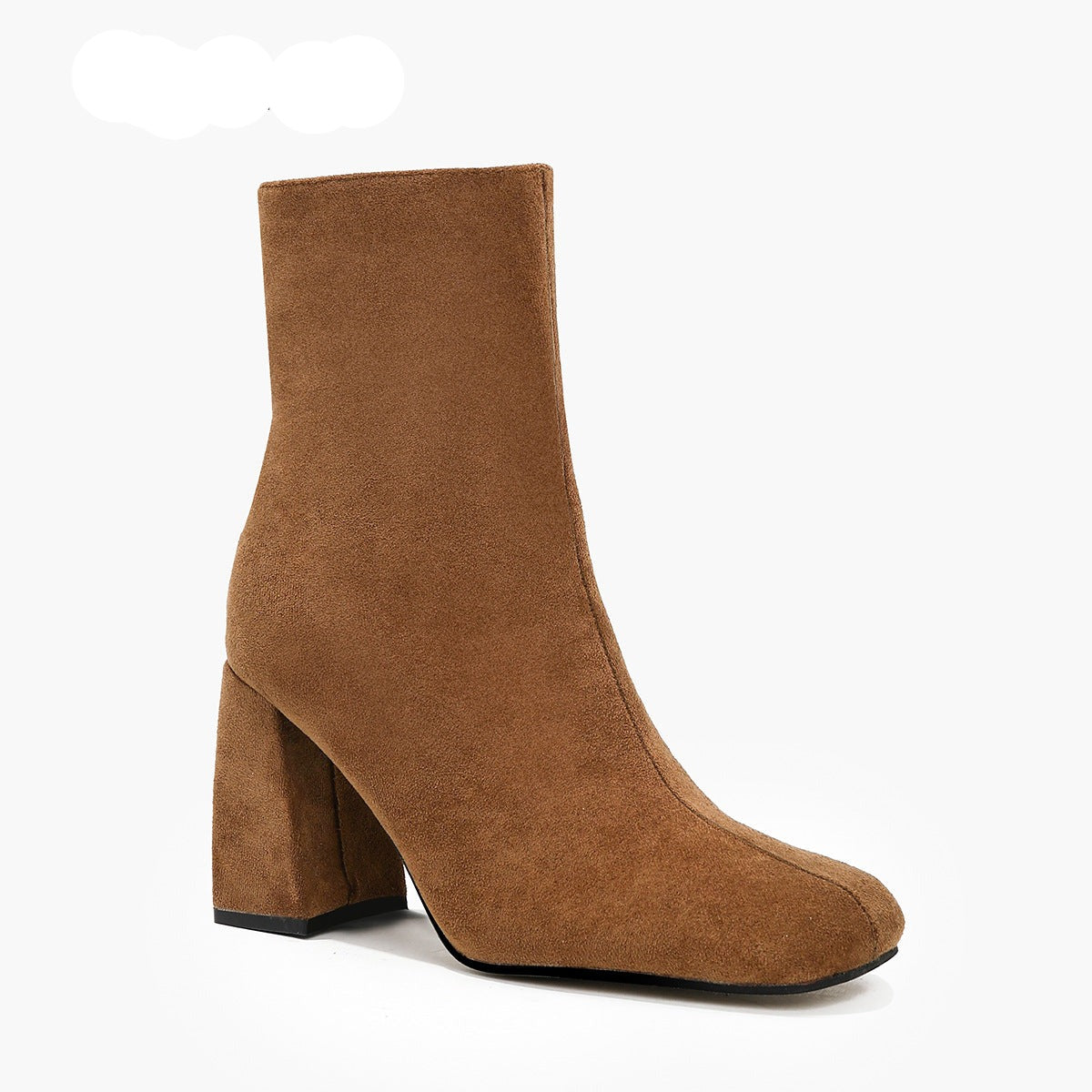 Nude Suede Boots Fashion Closet Clothing