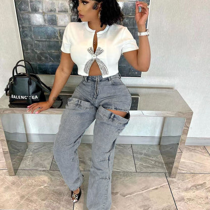 Open Up Vintage Jeans