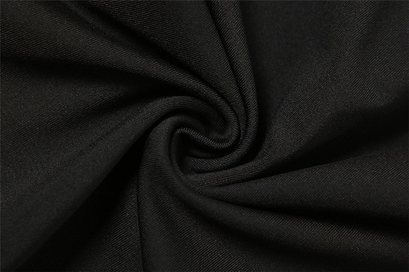 One Leg Cut Out Black Jumpsuit Fashion Closet Clothing