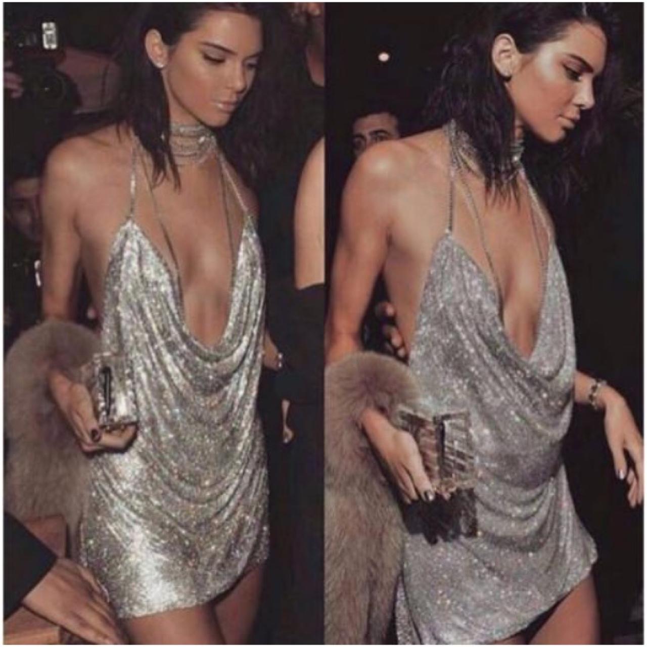 Kendall Rhinestone Mini Dress