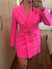 Paris Blazer Dress Fashion Closet Clothing