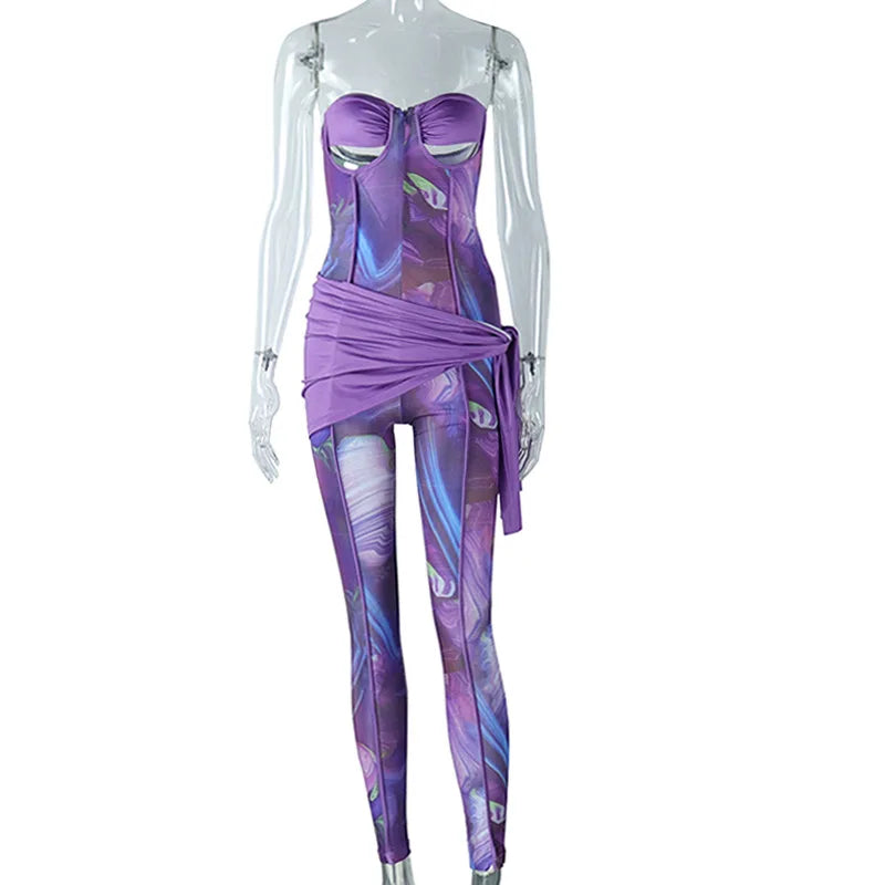 Purple Rain Jumpsuit Fashion Closet Clothing