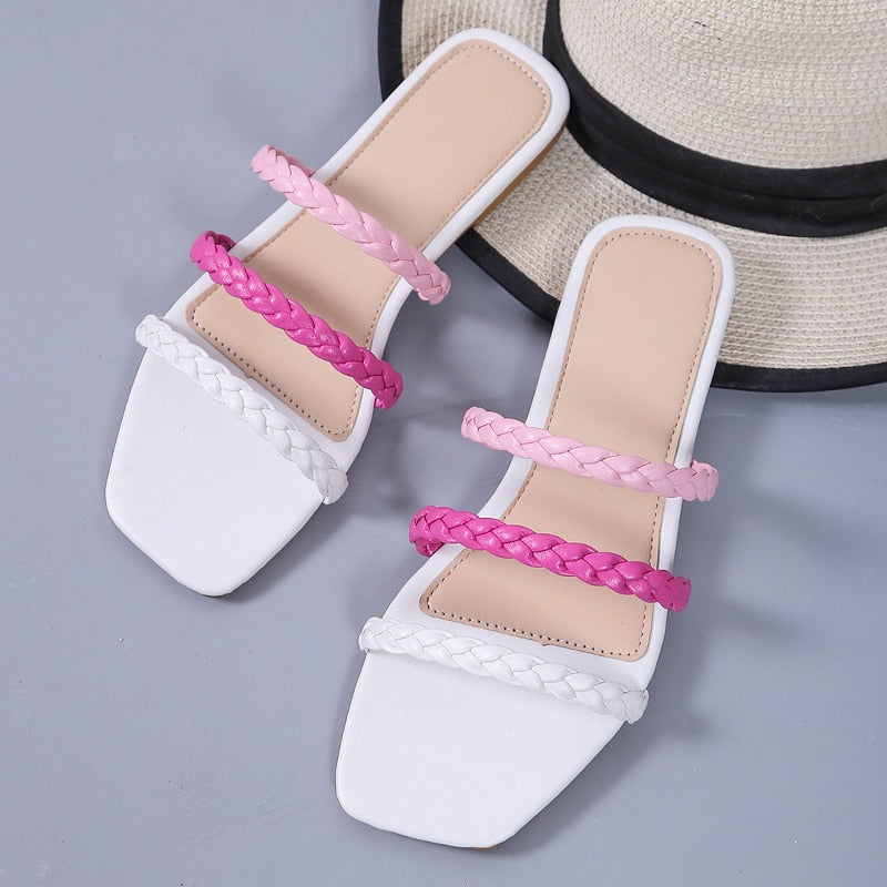 Rainbow flat sales sandals