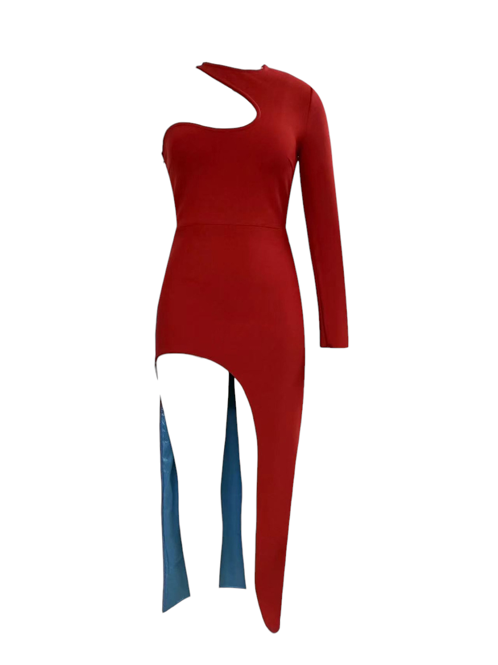 Red Carpet Bandage Midi Dress Fashion Closet Clothing