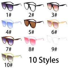Retro Flat Top Sunglasses Fashion Closet Clothing