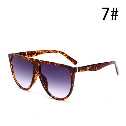 Retro Flat Top Sunglasses Fashion Closet Clothing