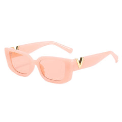 Retro Rectangle Sunglasses Fashion Closet Clothing