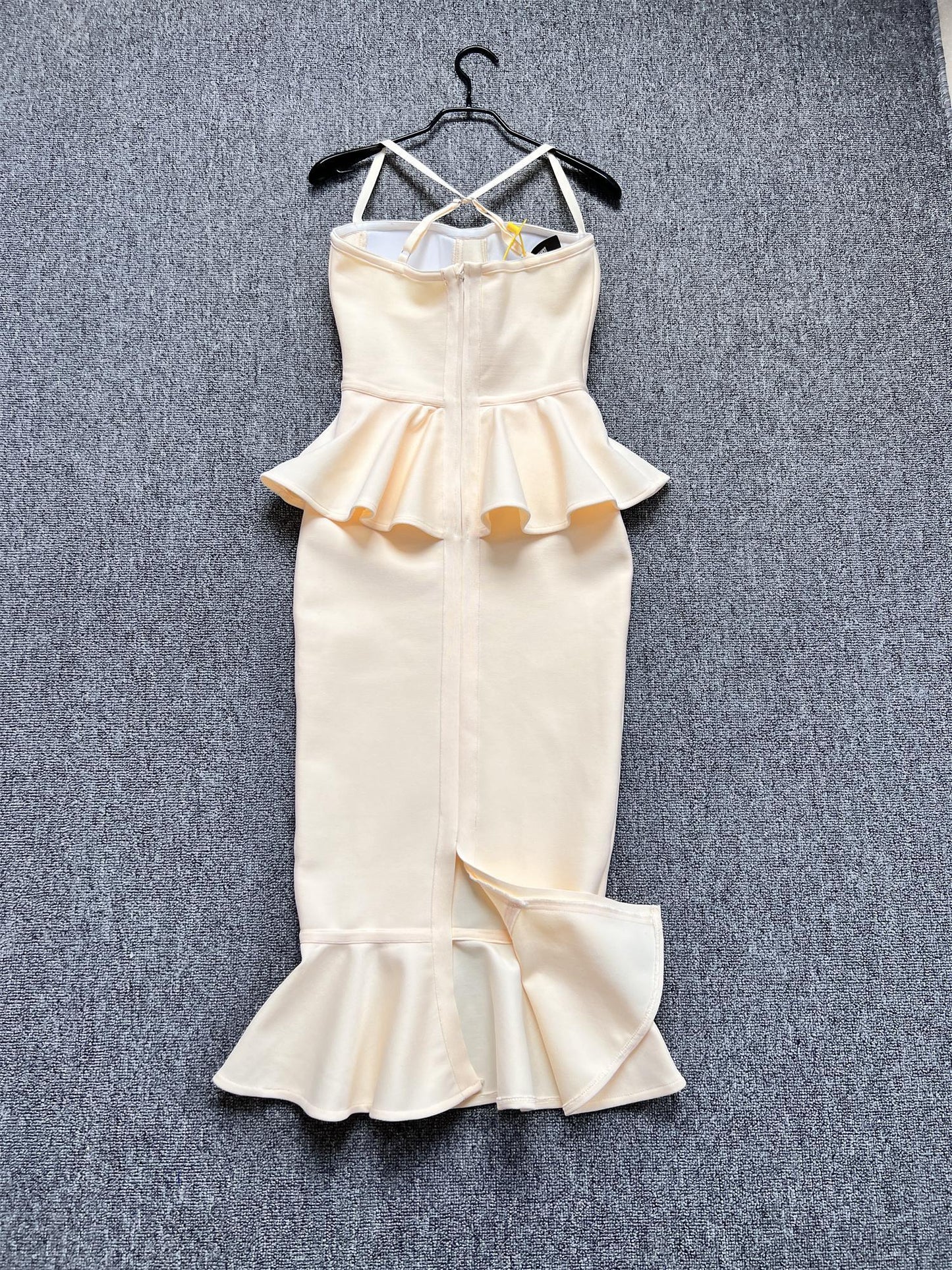 Rita Bandage Mid-calf Dress Fashion Closet Clothing