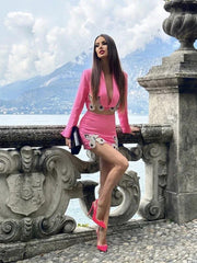 Rosie Diamond Skirt Set Fashion Closet Clothing