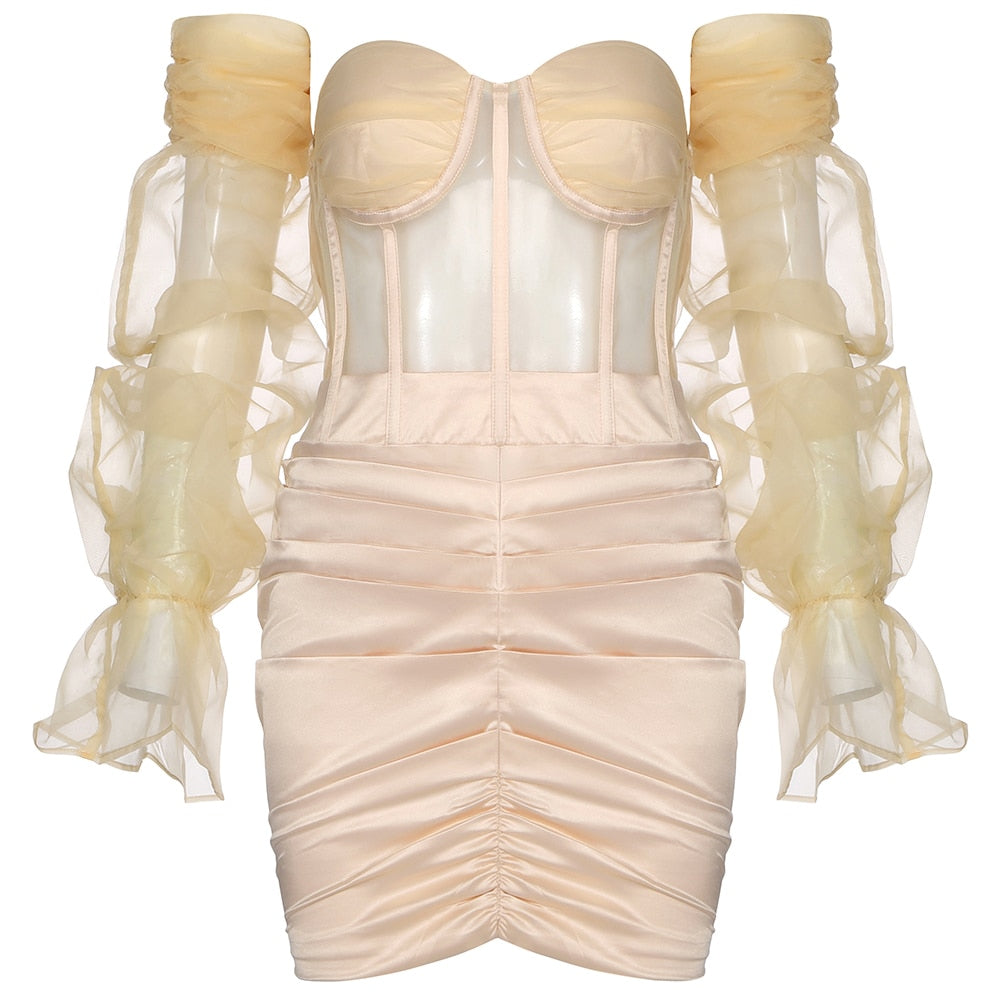 Rule Breaker Bandage Mini Dress Fashion Closet Clothing
