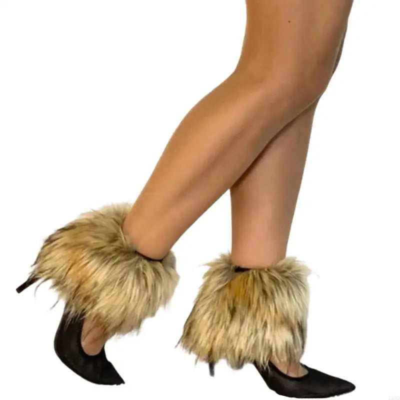 Fur Fuzzy Leg Warmer