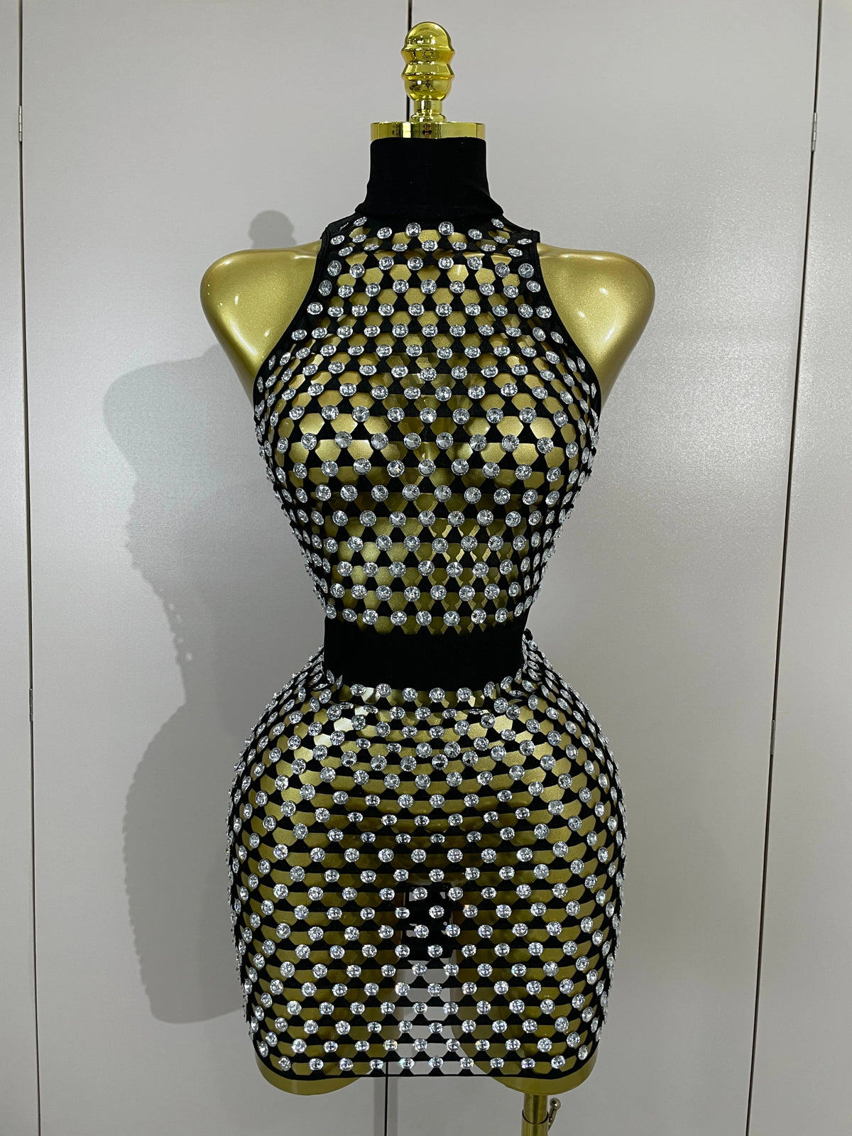 Autty Mesh Mini Dress