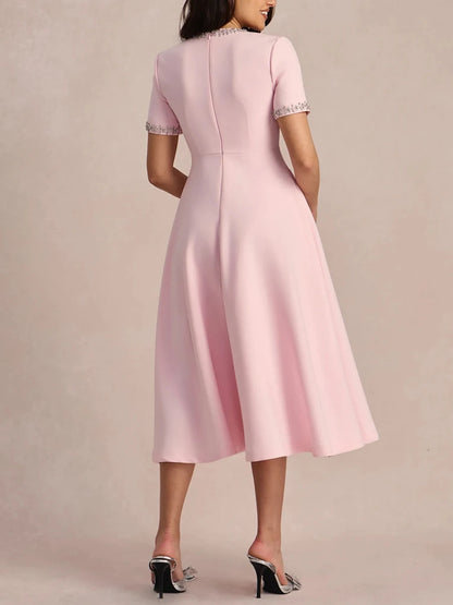 Mailka Elegant Midi Dress