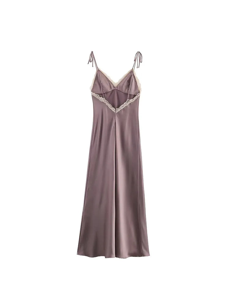 Ronda Silk Midi Dress