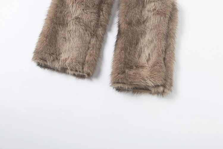 Fallon Fur Pants Set