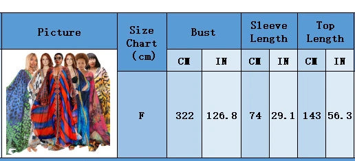 Kimono Chiffon Kaftan Maxi Dress