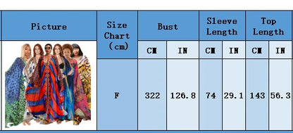 Kimono Chiffon Kaftan Maxi Dress