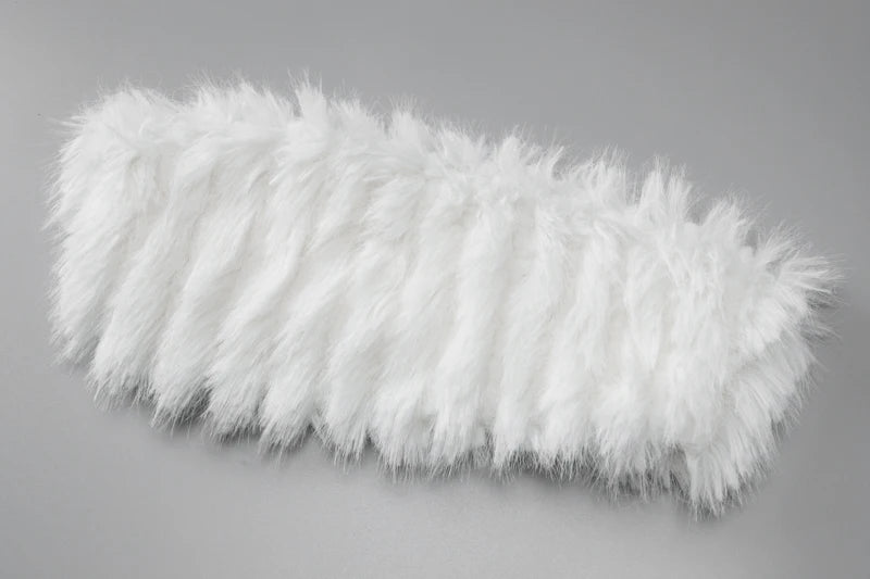 Taylor Fur Mini Skirt Set