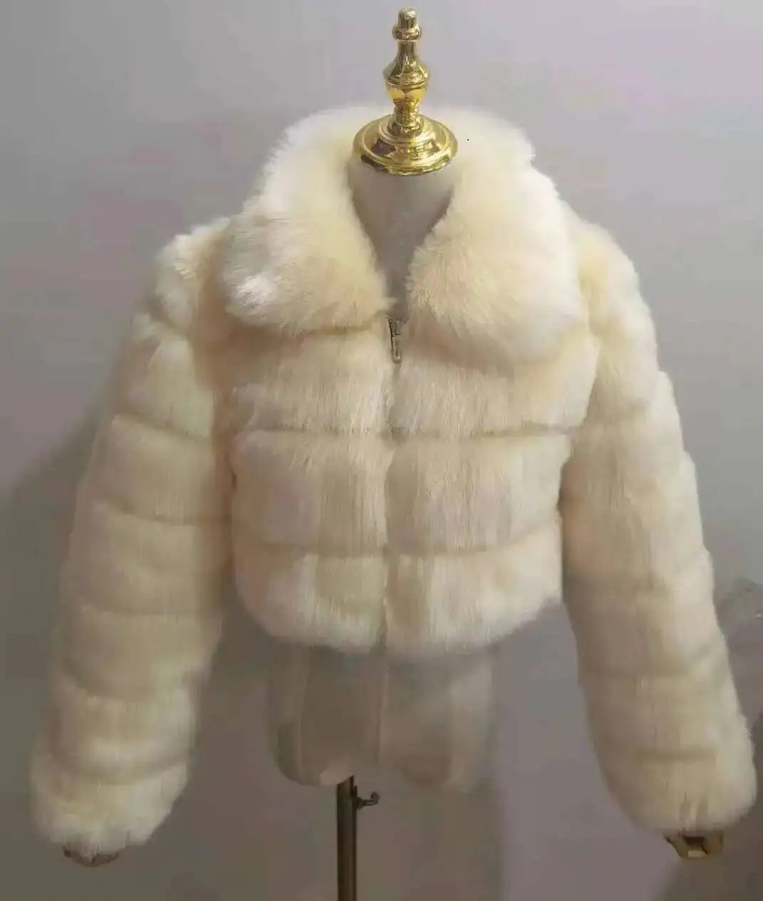 Lapel Fur Coat
