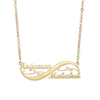 Infinity Personalized Name Necklace